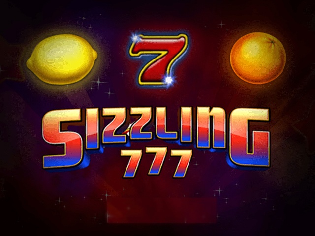 sizzling 777 slot